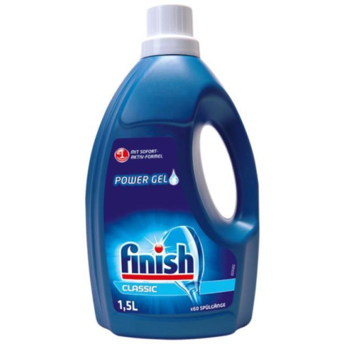 Гель для миття посуду в посудомийній машині Finish Classic Power Gel 1,5 л 60 циклів Гель для миття посуду в посудомийній машині Finish Classic Power Gel 1,5 л 60 циклів
