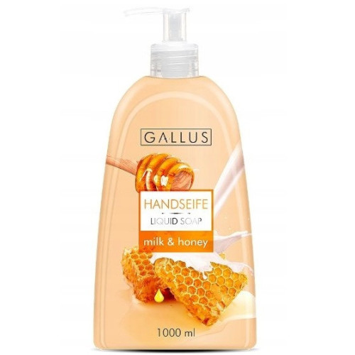 Рідке мило Gallus Мед-Молоко 1л Рідке мило Gallus Мед-Молоко 1л
