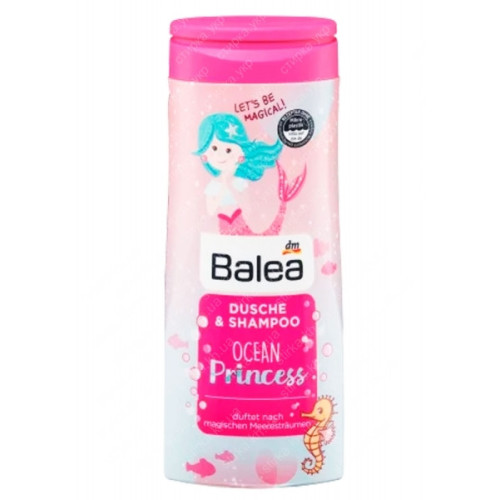 Дитячий гель для душу+шампунь Balea Ocean Princess 300 мл Дитячий гель для душу+шампунь Balea Ocean Princess 300 мл